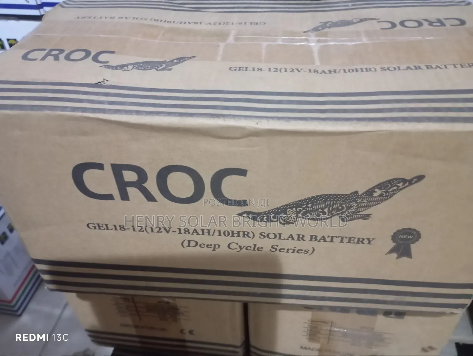 Croc 18ah 12v Gel Battery