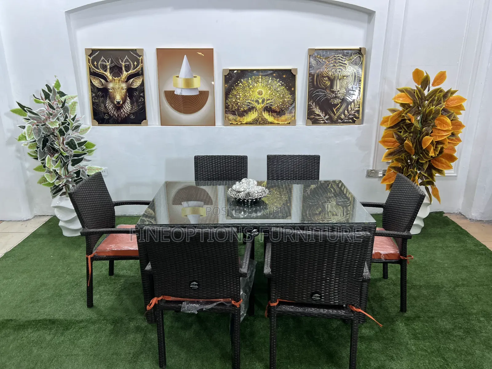 The Onyx Estate Dining Set