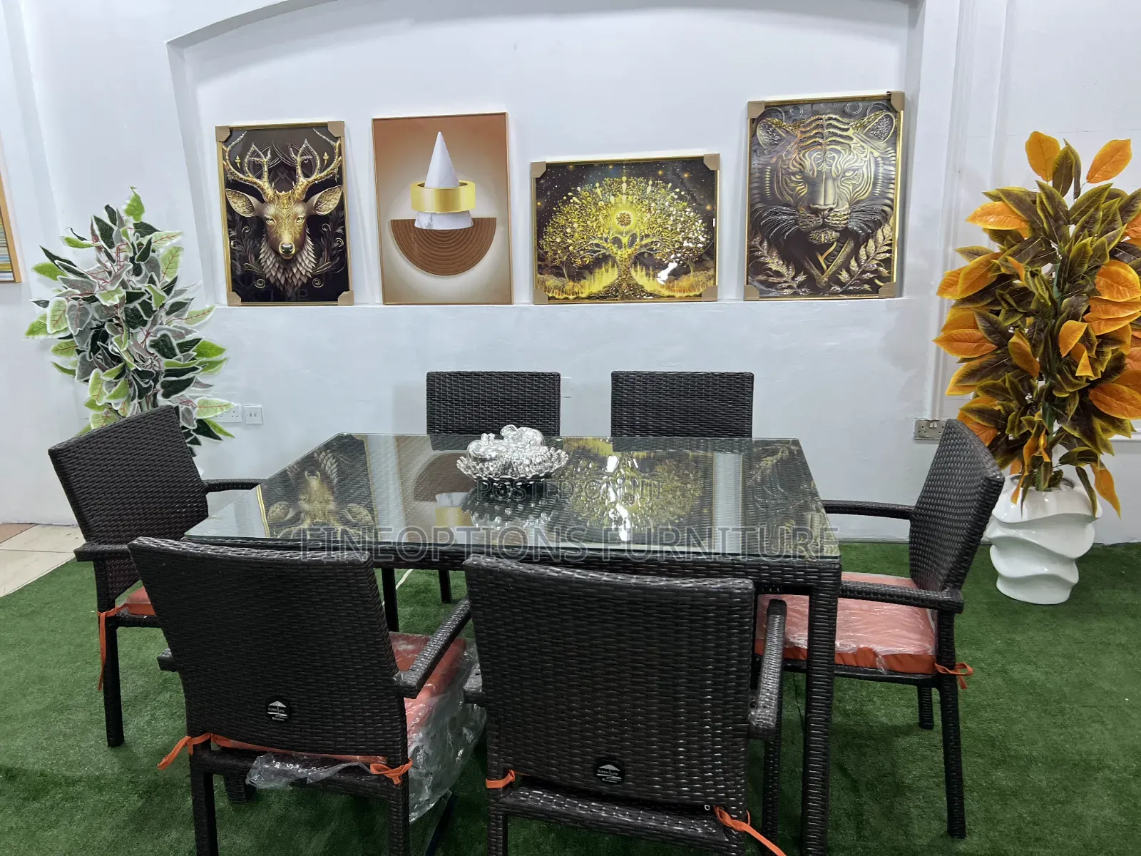 The Onyx Estate Dining Set