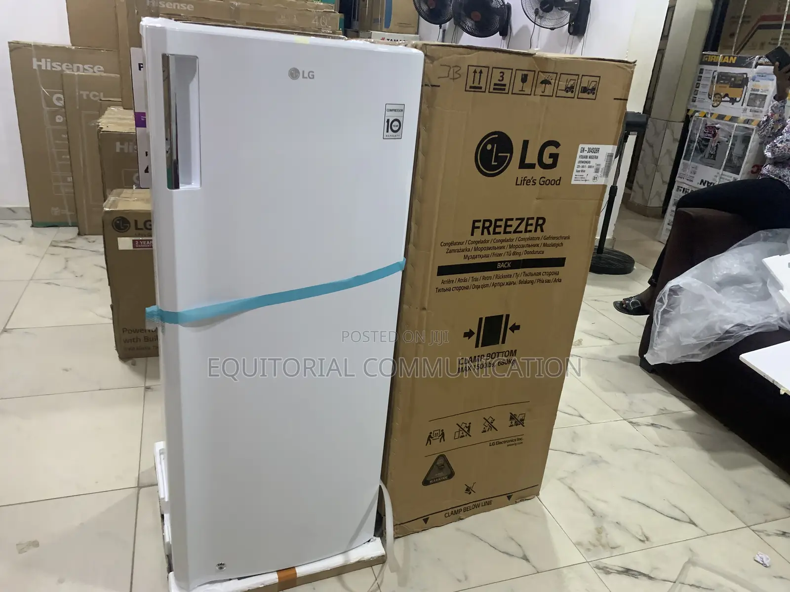 Lg Gn-304sqbr Single Door Fridge – Spacious Storage