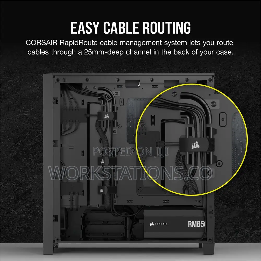 Corsair Icue 4000d Argb Cc--Ww