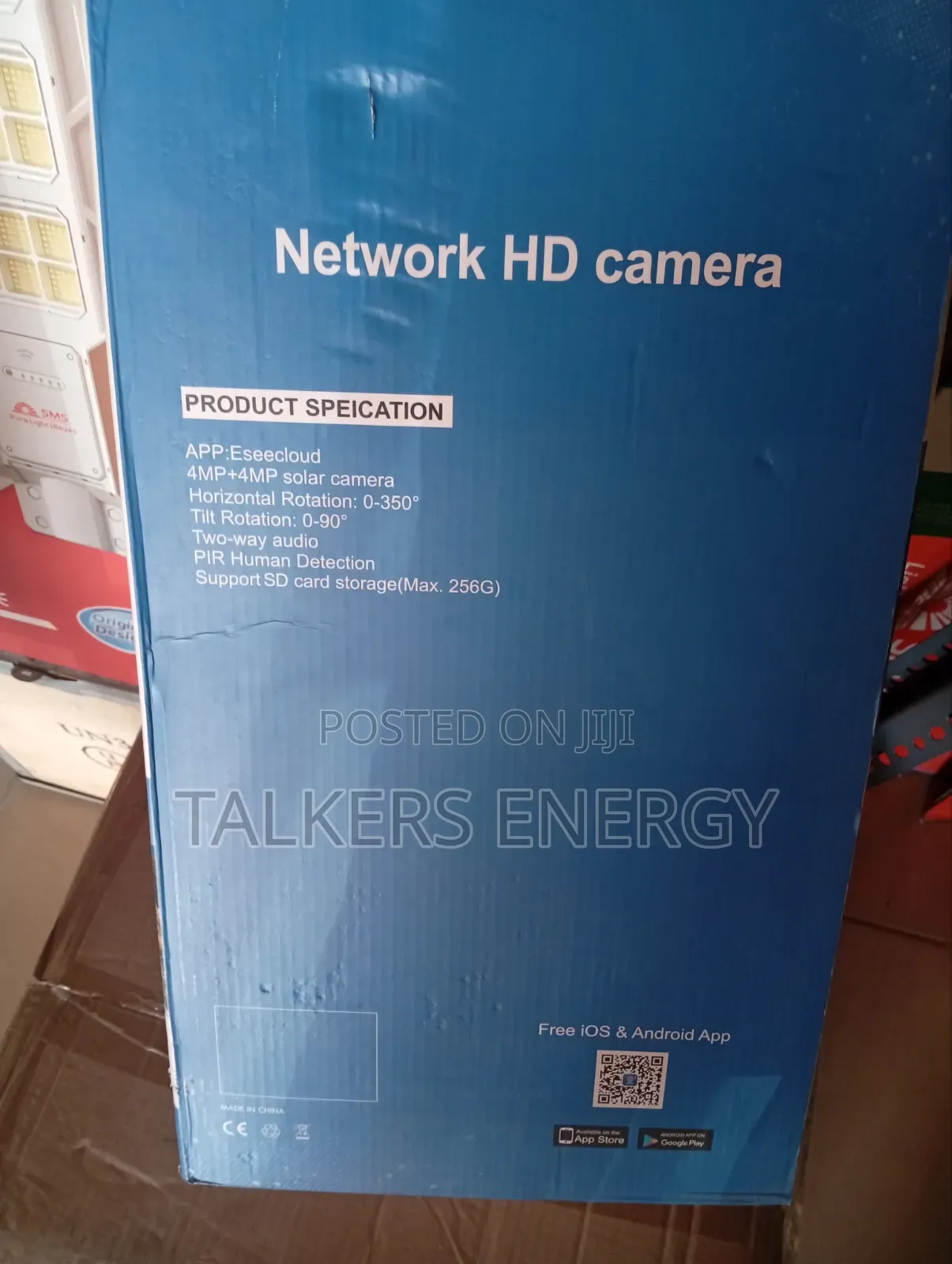 All-in-One Dual Lens Solar Light Security Camera.