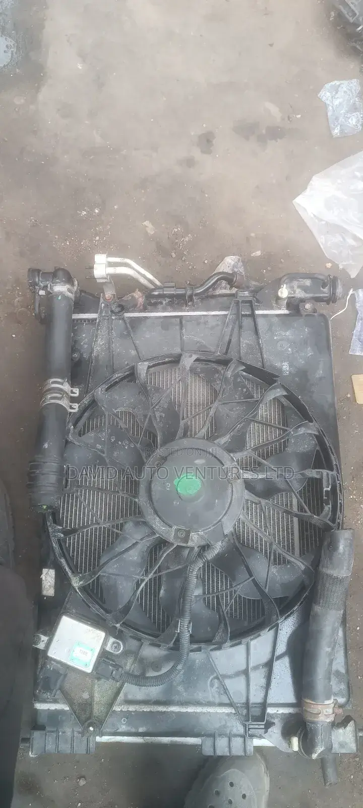 Hyundai Sonata Diesel , Complete Radiator , Fan With Condenser ,2018