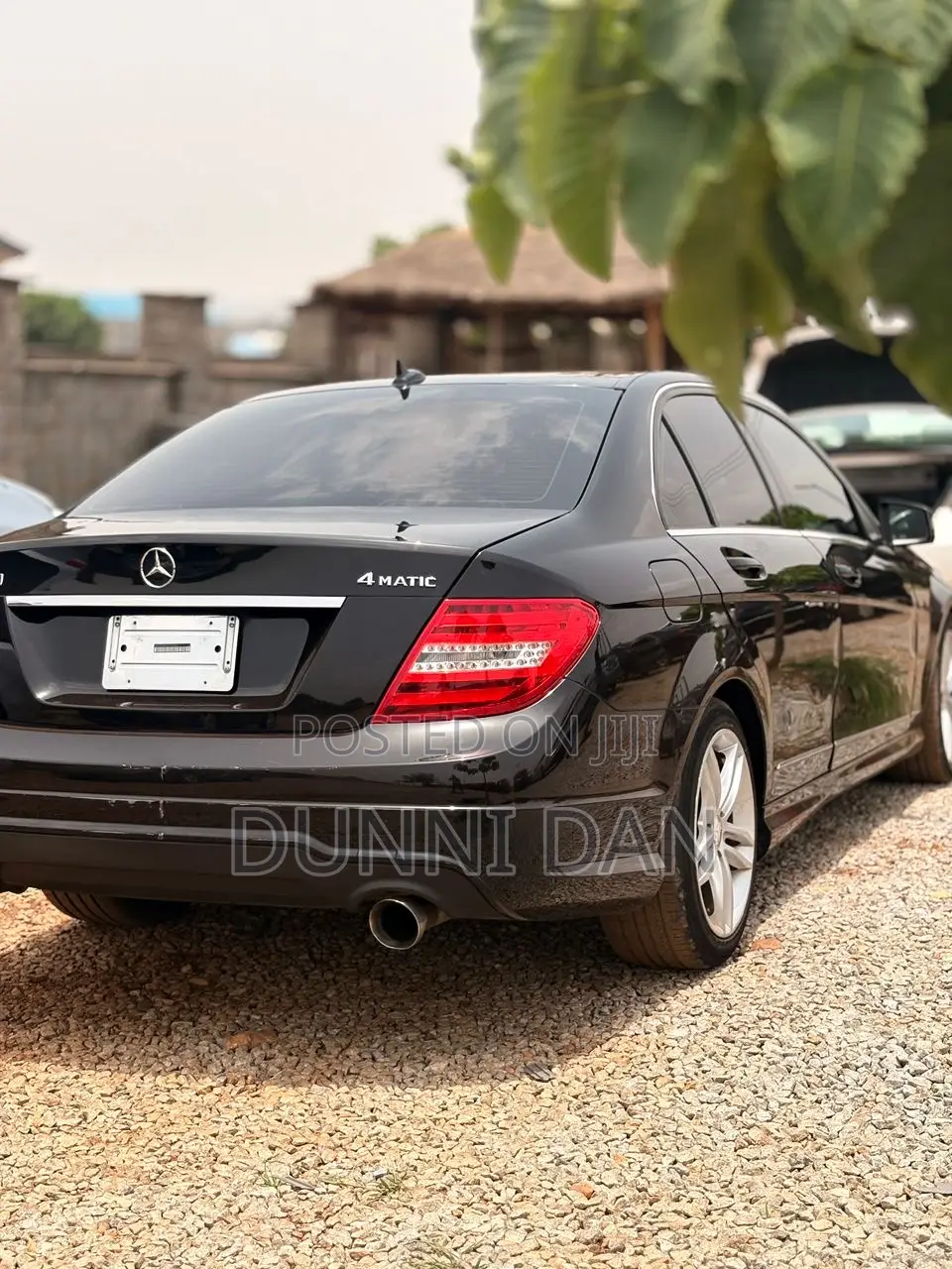 Mercedes-Benz C300 Sport 4Matic Sedan AWD (3.0L 6cyl 7A) 2012 Black
