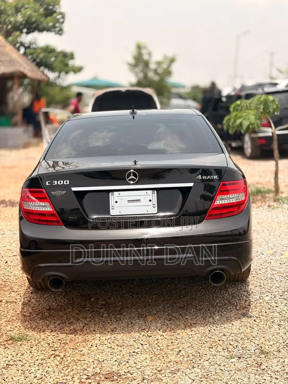 Mercedes-Benz C300 Sport 4Matic Sedan AWD (3.0L 6cyl 7A) 2012 Black