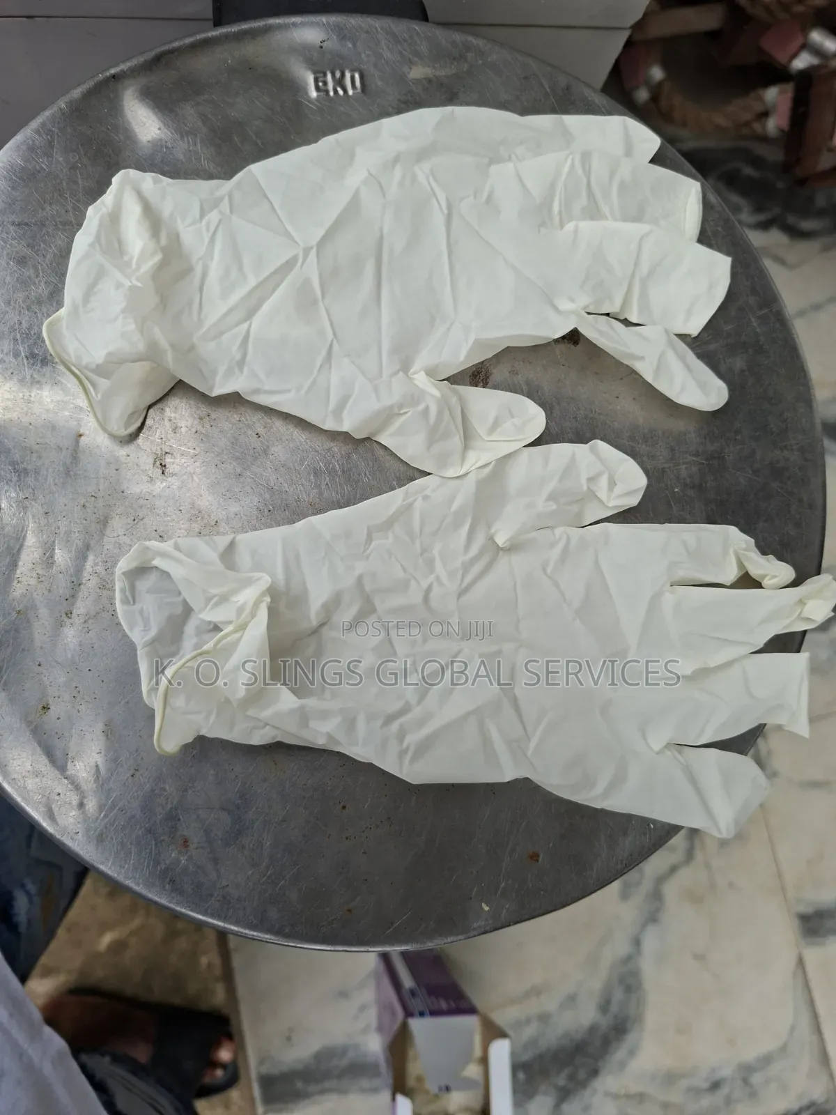 Latex Medical Examination Rubber Gloves Pack(100)Pics