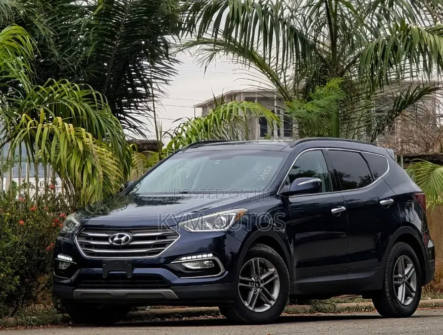 Hyundai Santa Fe SE AWD 2017 Blue