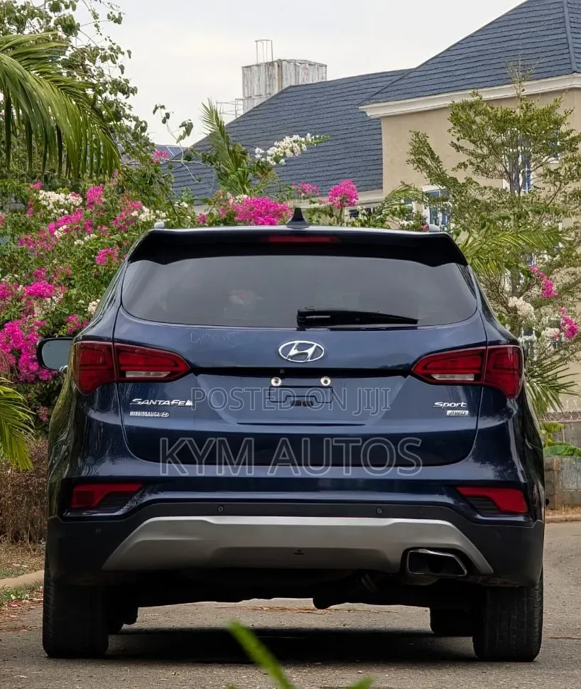 Hyundai Santa Fe SE AWD 2017 Blue