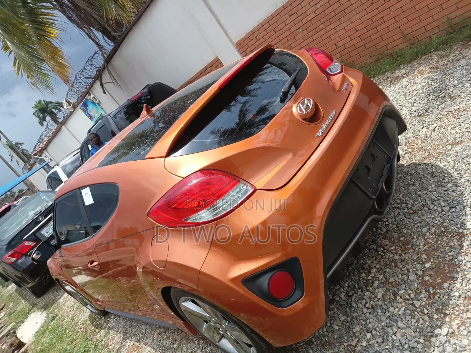 Hyundai Veloster Turbo 2013 Orange