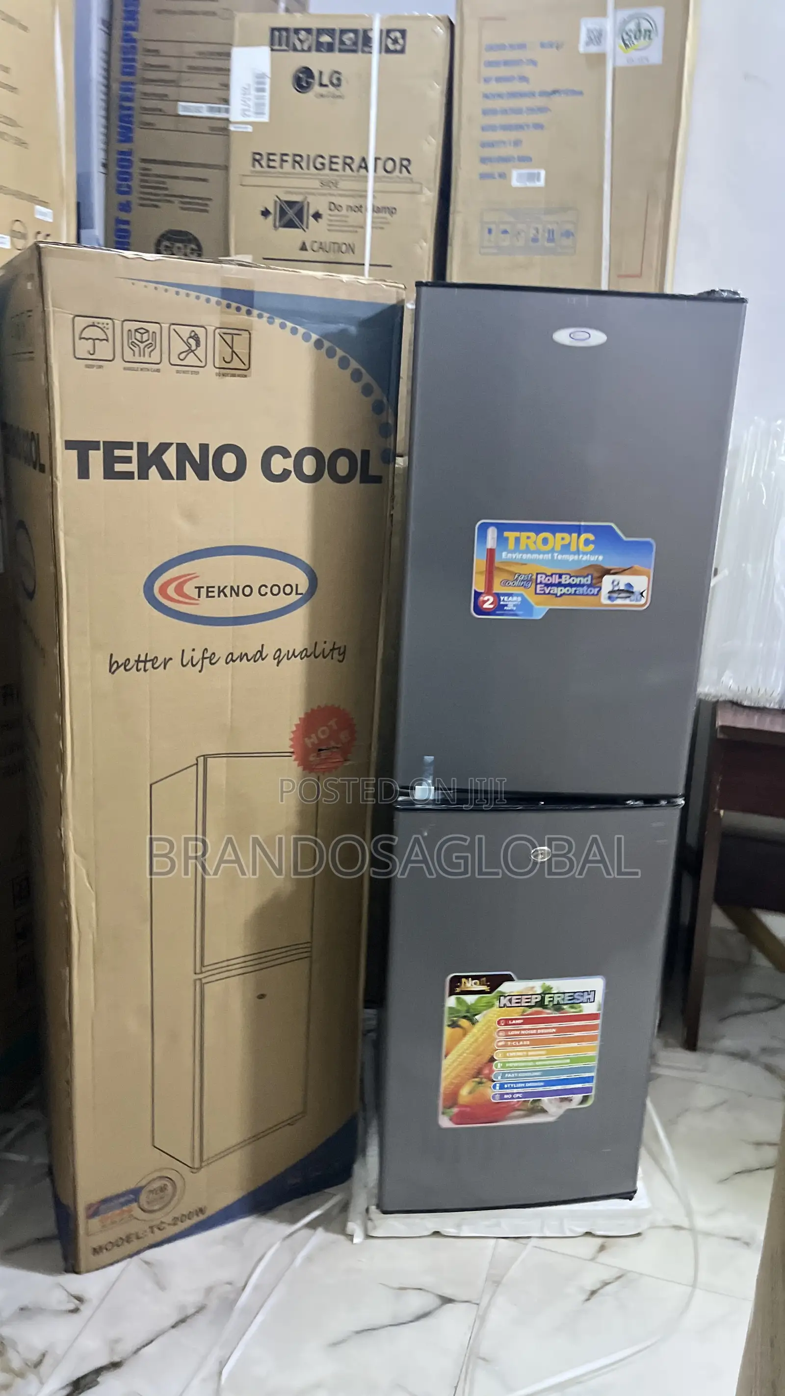 Teknocool 200 Litres Refrigerator (Tc-200w)- Space-Saving
