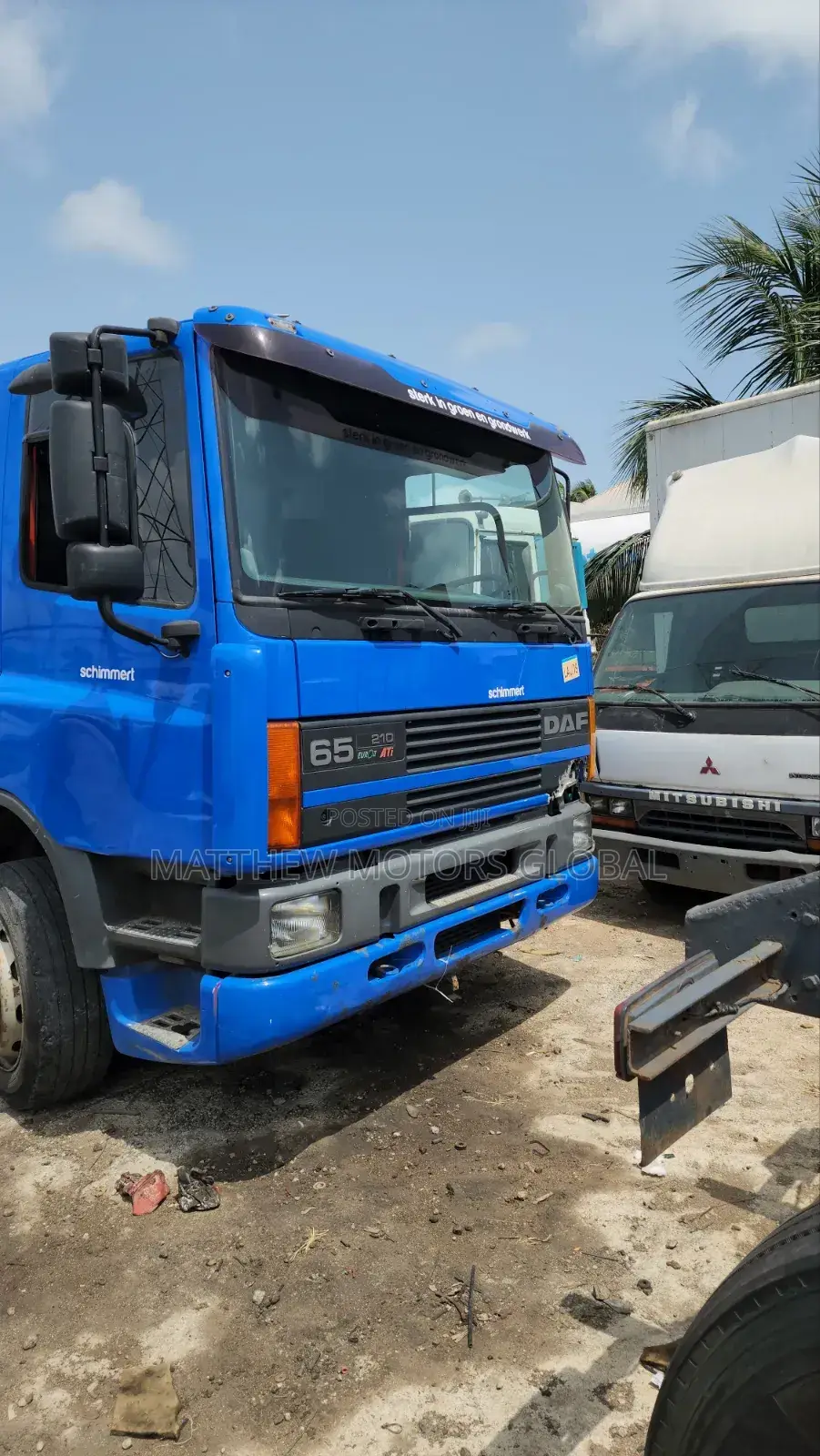 Super Clean Foreign Used Daf 65 Ati Euro 2 Truck