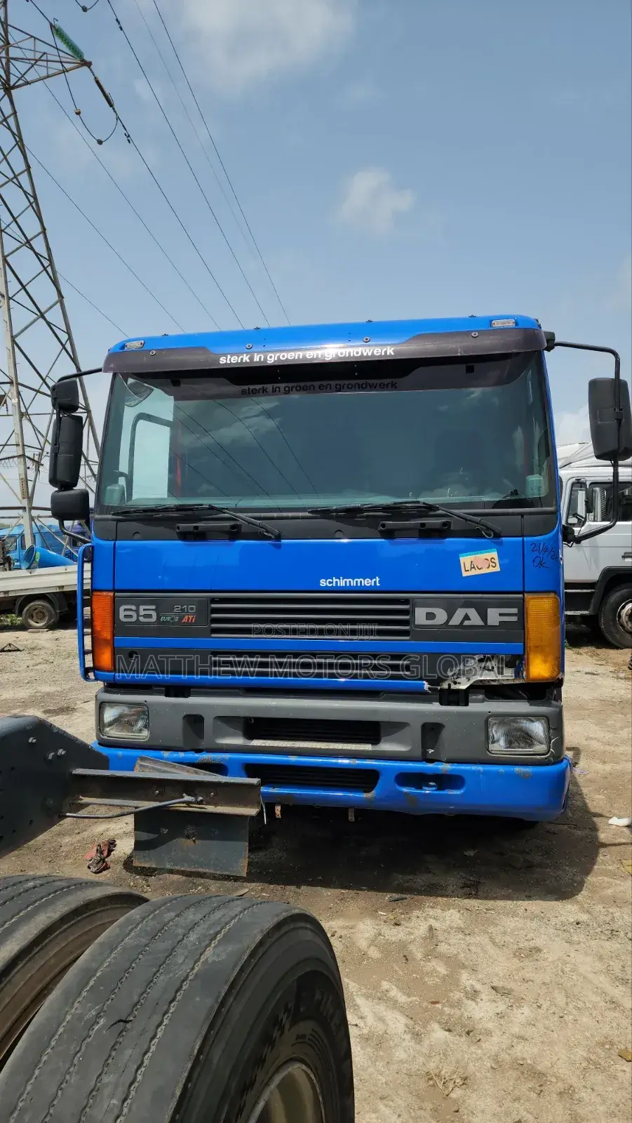 Super Clean Foreign Used Daf 65 Ati Euro 2 Truck