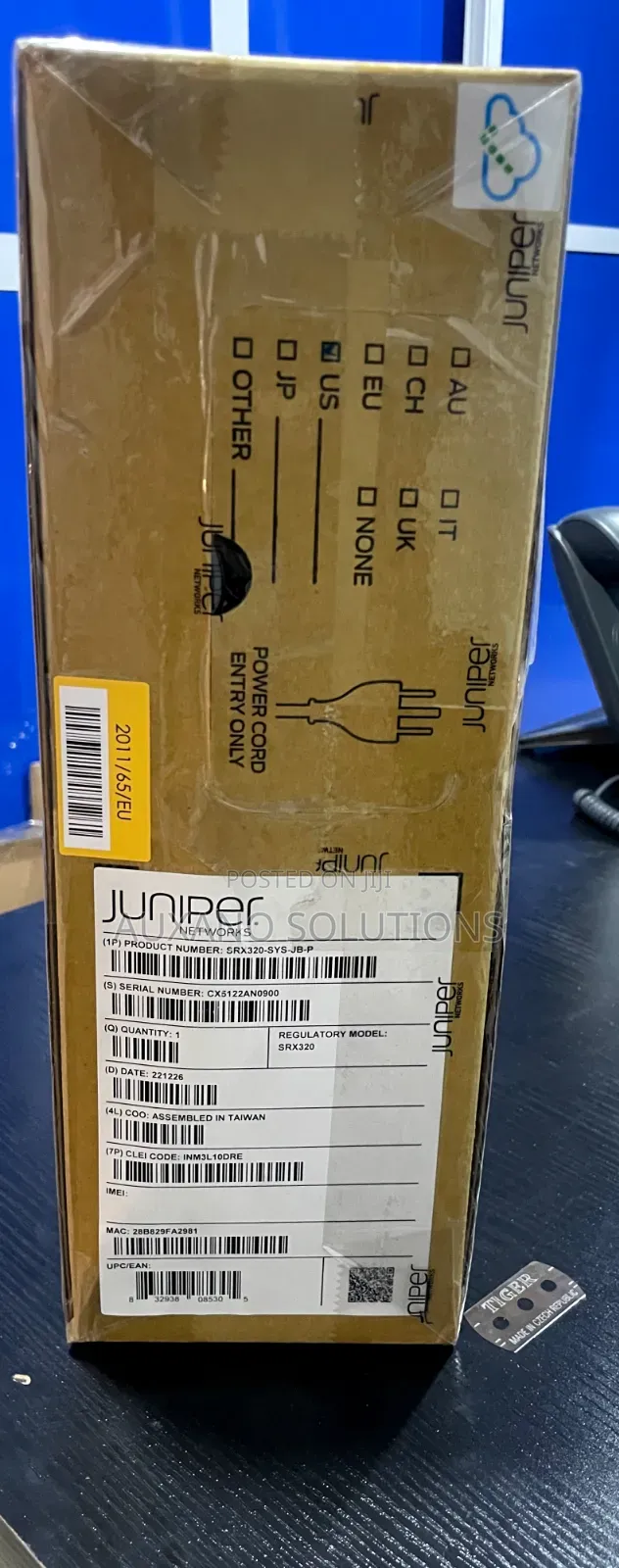 Juniper Srx320 Srx320-Sys-Jb-P Security Appliance Services Gateway