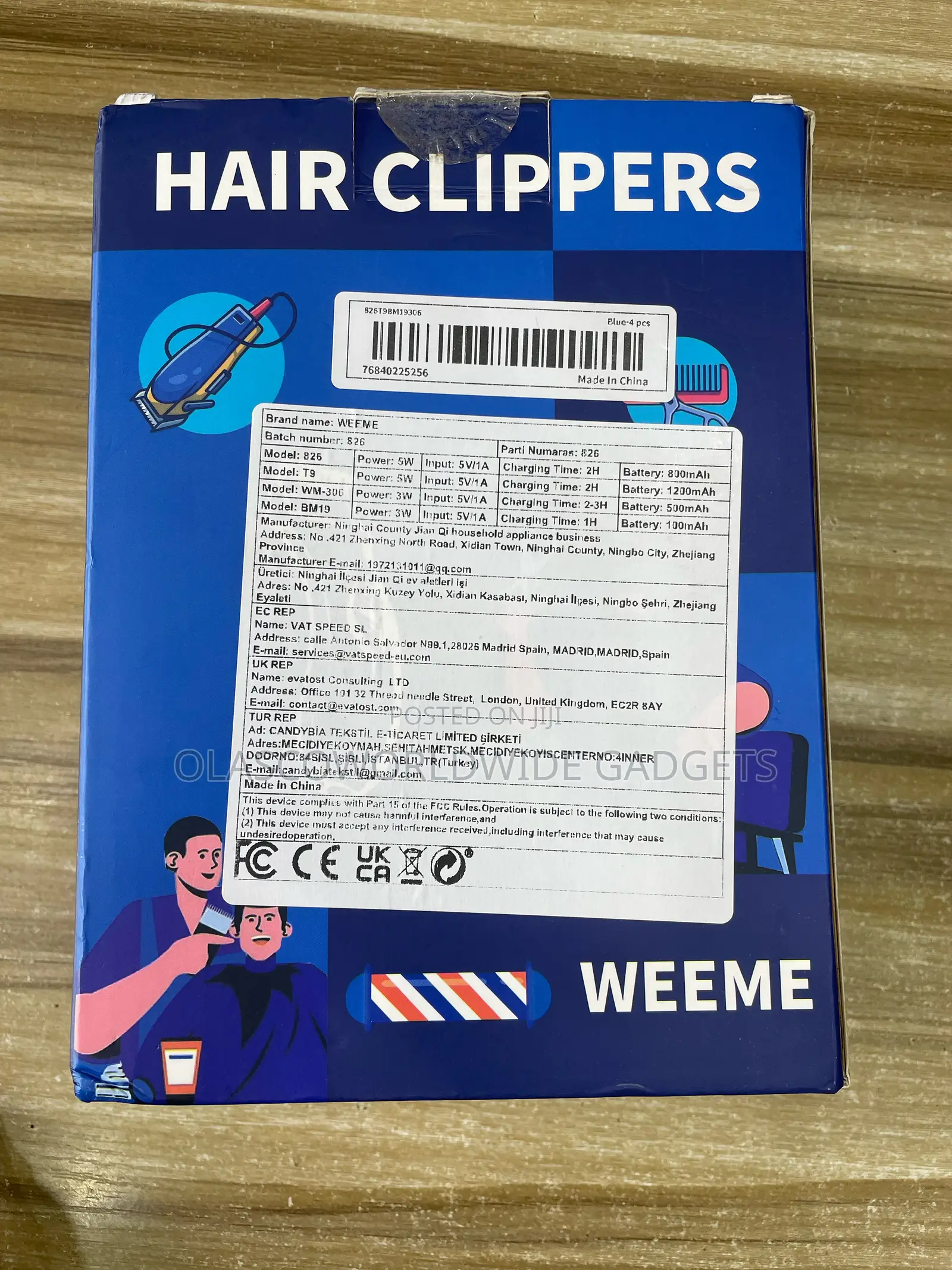 Branr New Weeme Hair Clippers Available for Sale