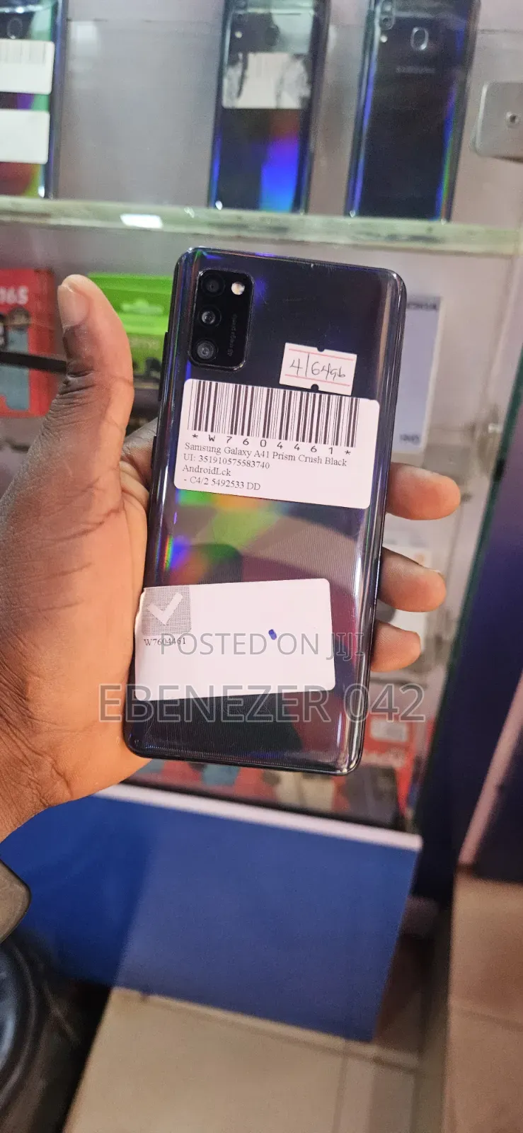 Samsung Galaxy A41 64 GB Black