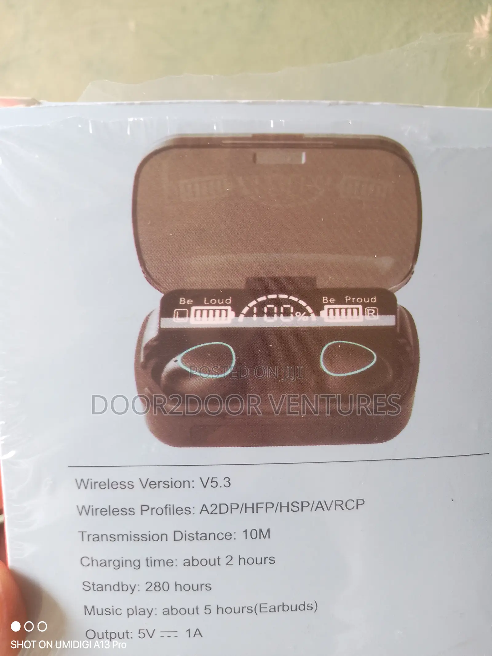 M10 Tws Earbuds With Powerbank