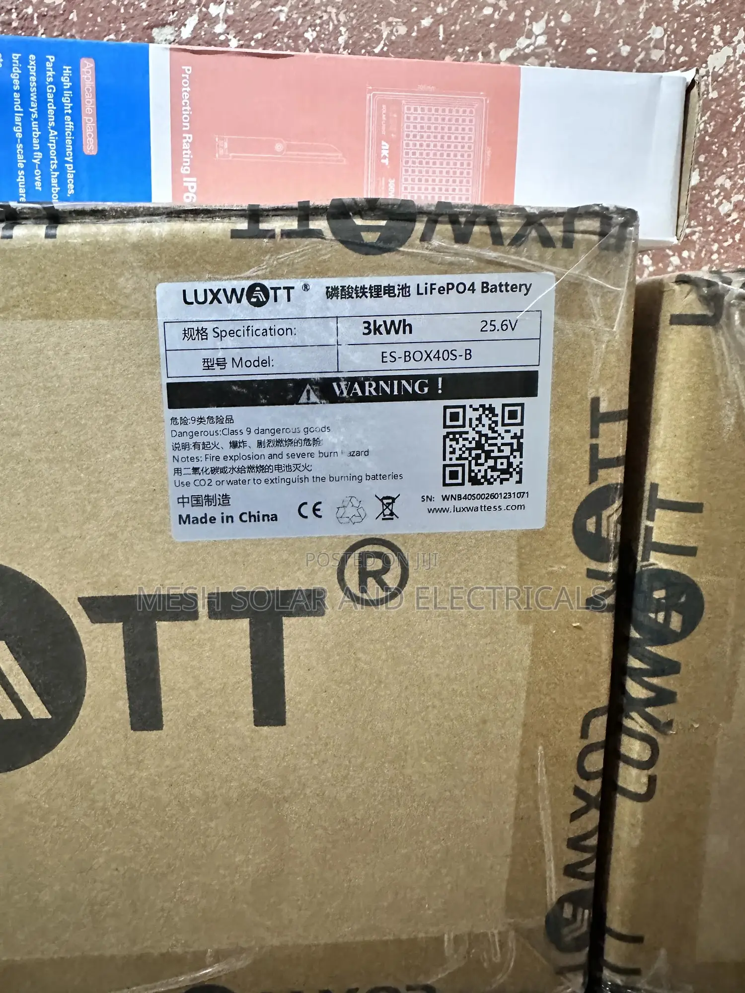 Luxwatt 3kwh Battery 24v