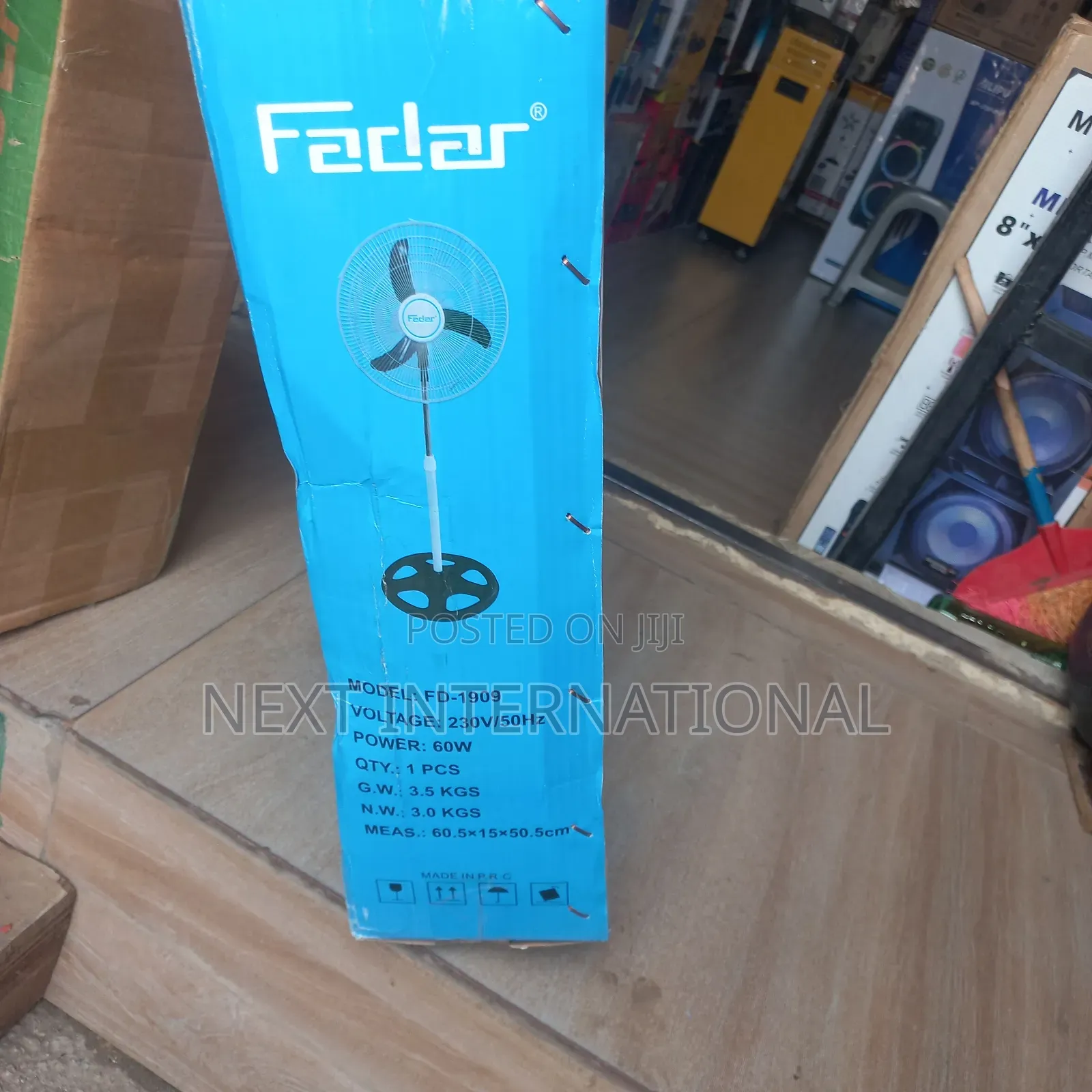 Fadar Standing Fan 18 Inches Fd 1909