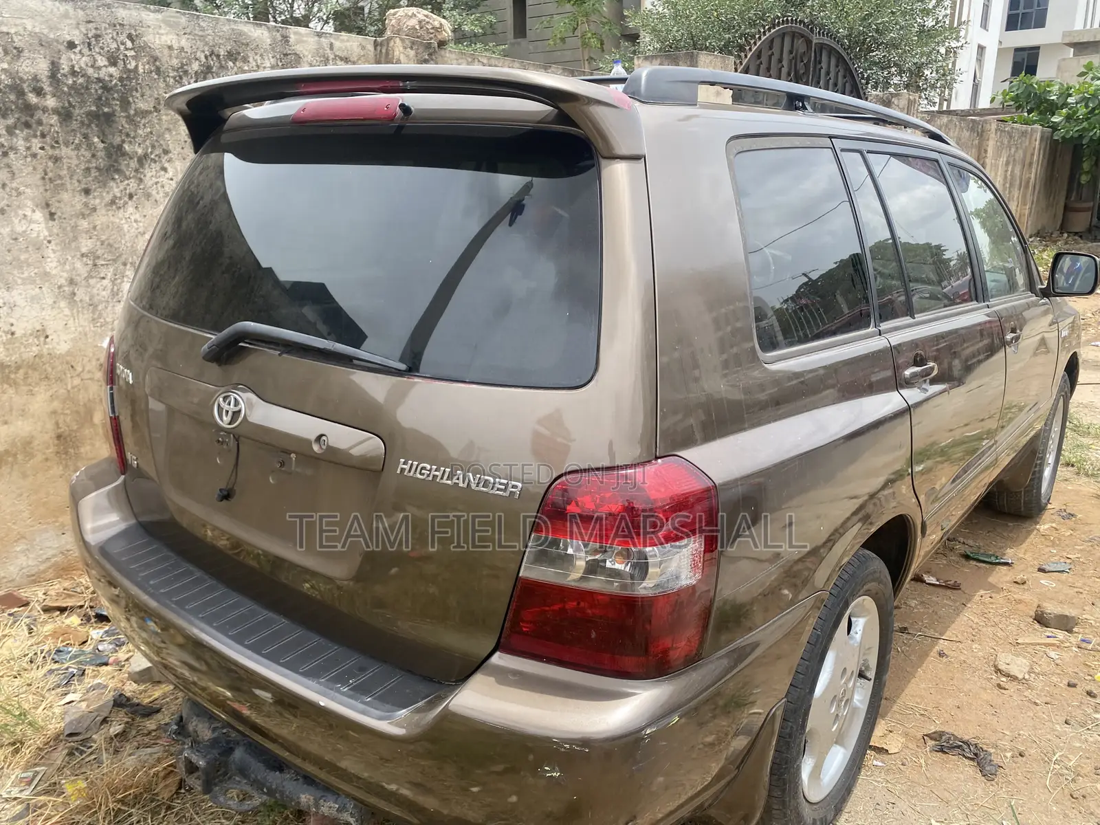 Toyota Highlander Limited V6 FWD 2004 Burgundy