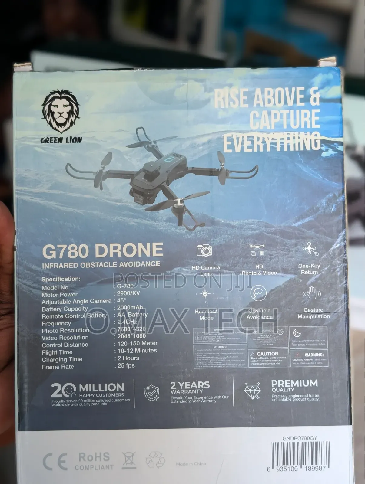 Green Lion G780rc Drone - Gray