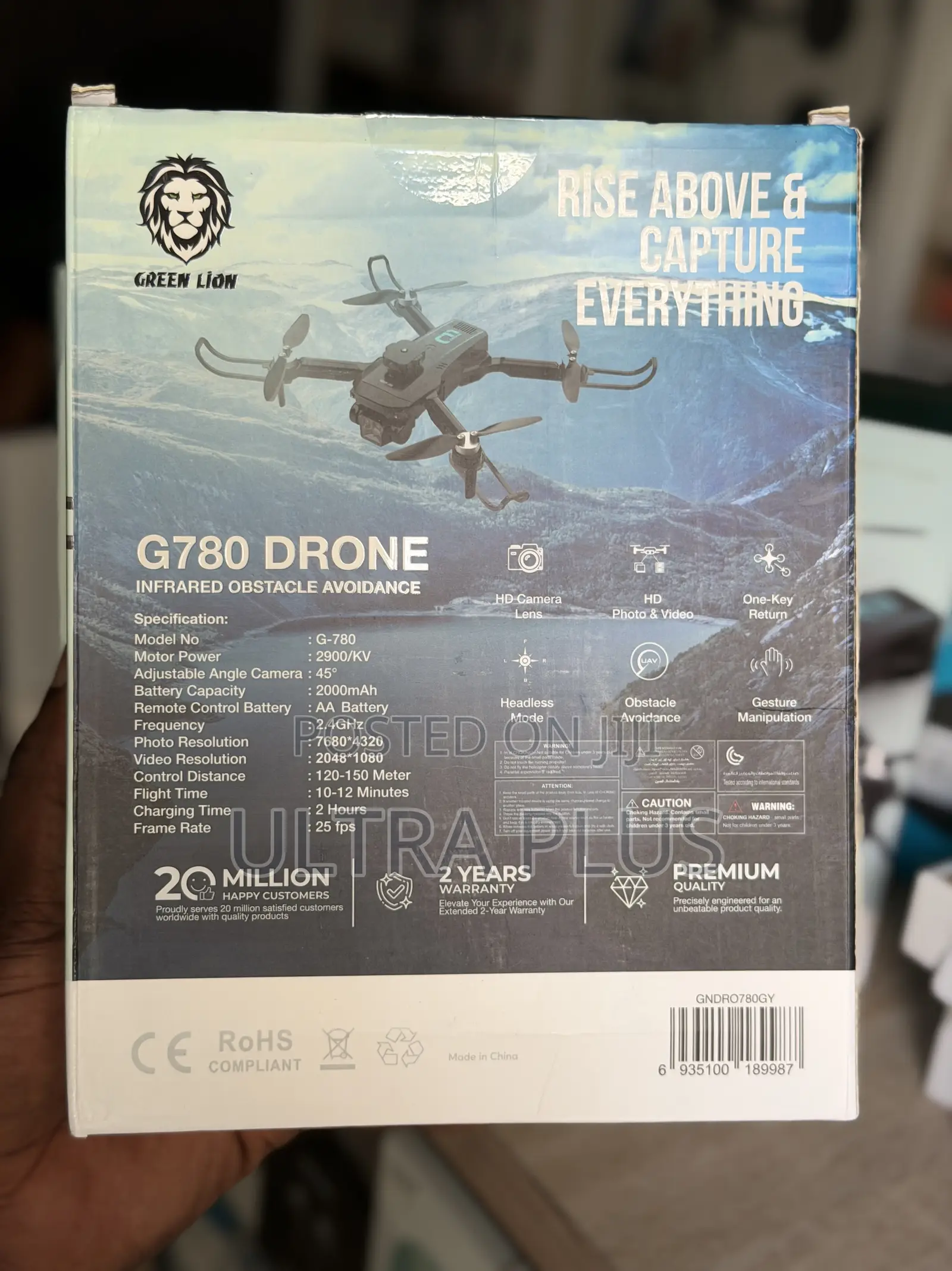 Green Lion G780rc Drone - Gray