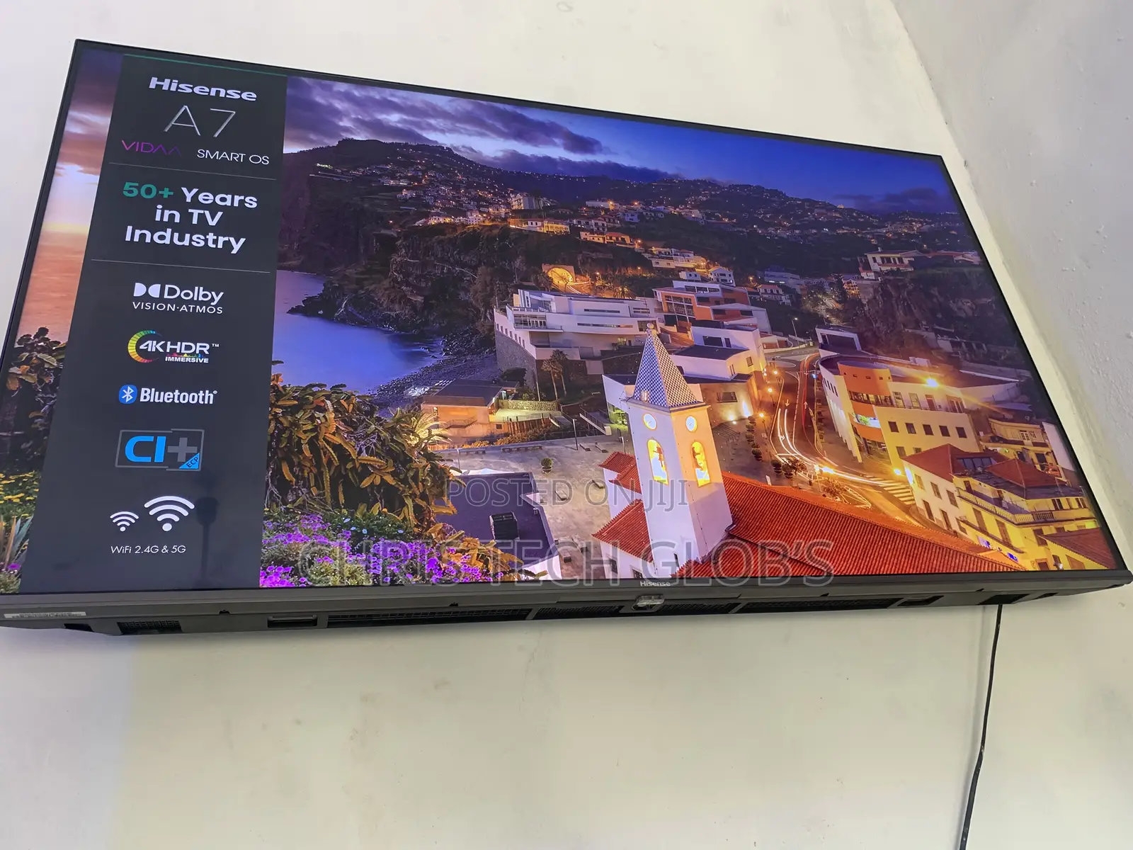 A7 Seris Hisense 55inches Frameless Smart Tv Real Standard Picture