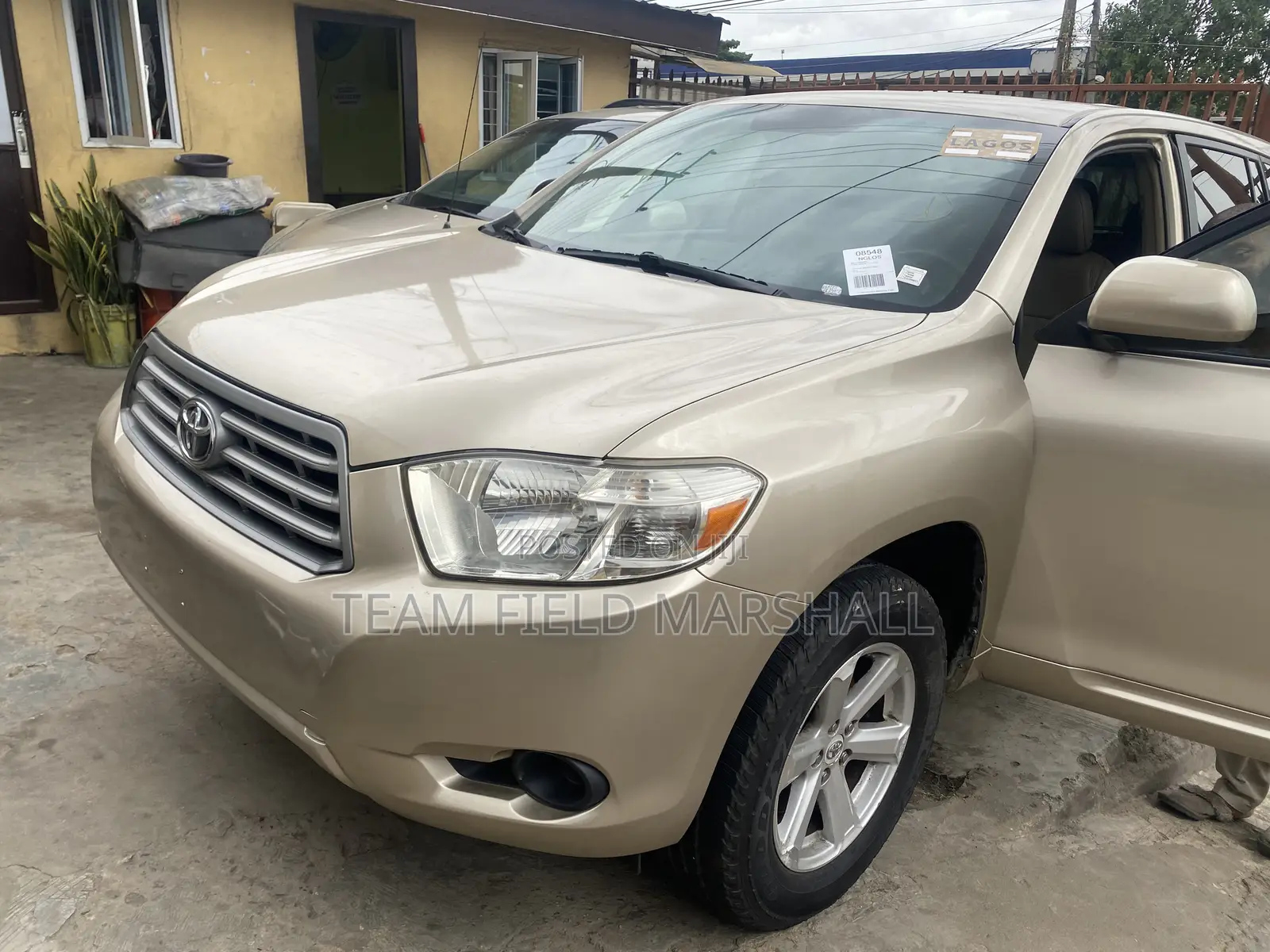 Toyota Highlander 4x4 2008 Gold