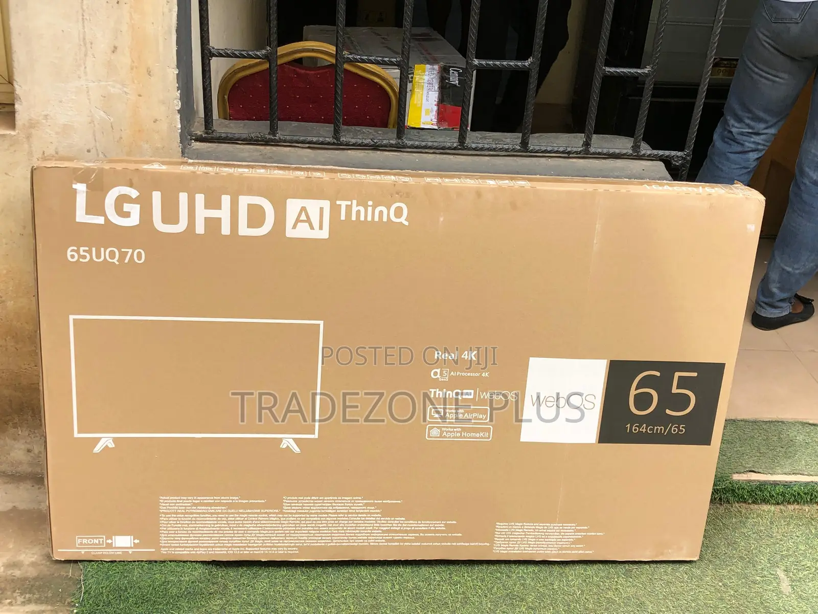 Spacious 65” Lg Television – Fully Functional Unit