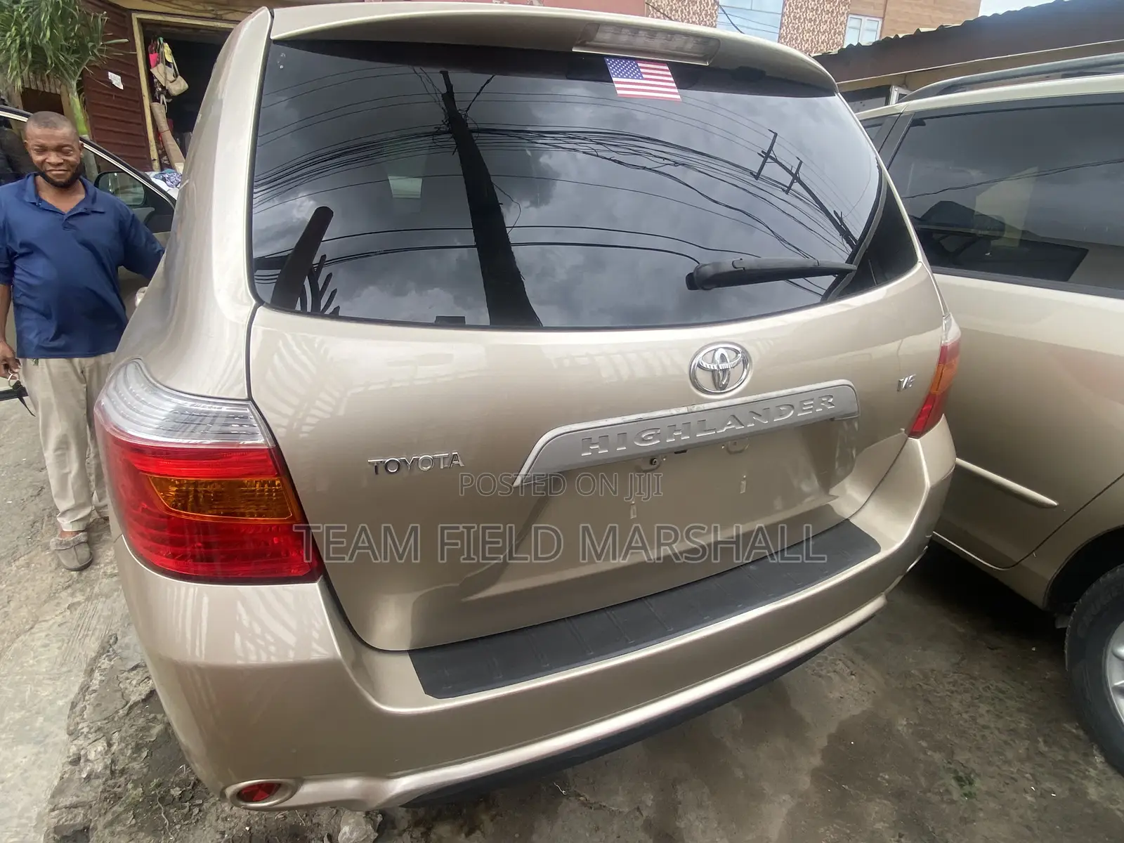 Toyota Highlander 4x4 2008 Gold