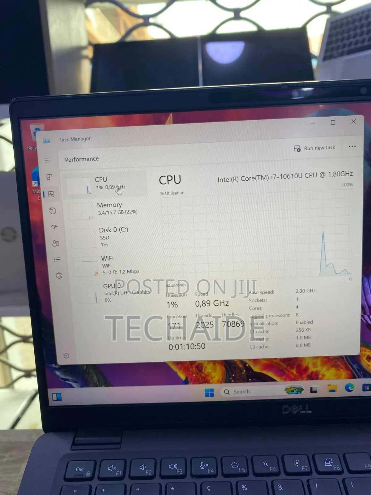 Laptop Dell Latitude 7410 16GB Intel Core i7 SSD 256GB