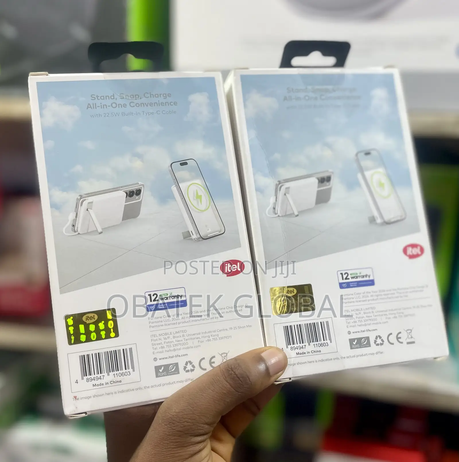 10000mah Magnetic Wireless Power Bank