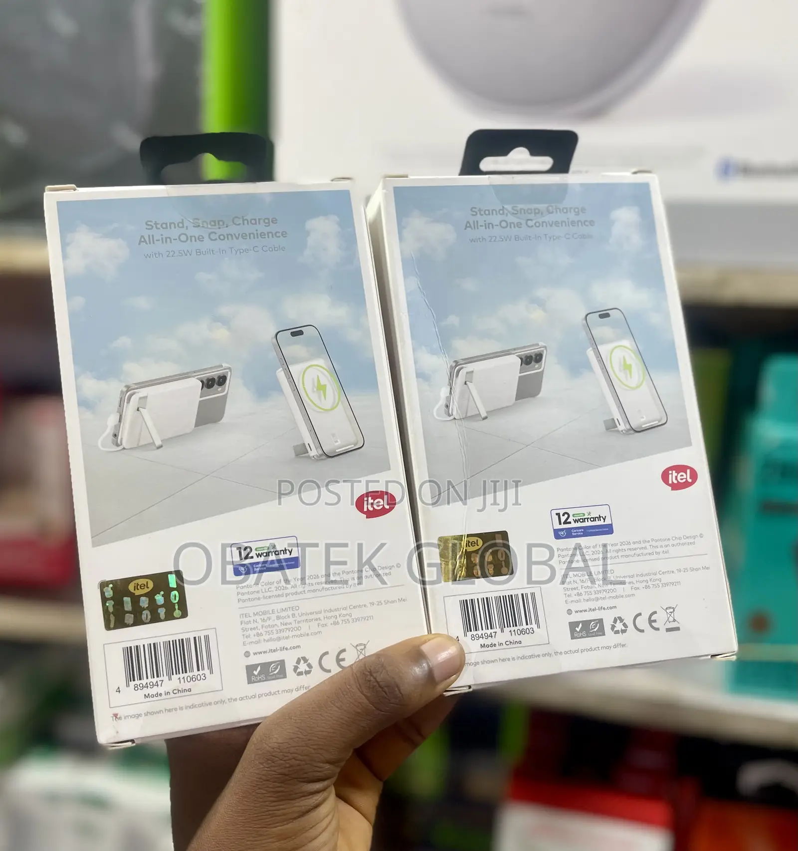 10000mah Magnetic Wireless Power Bank