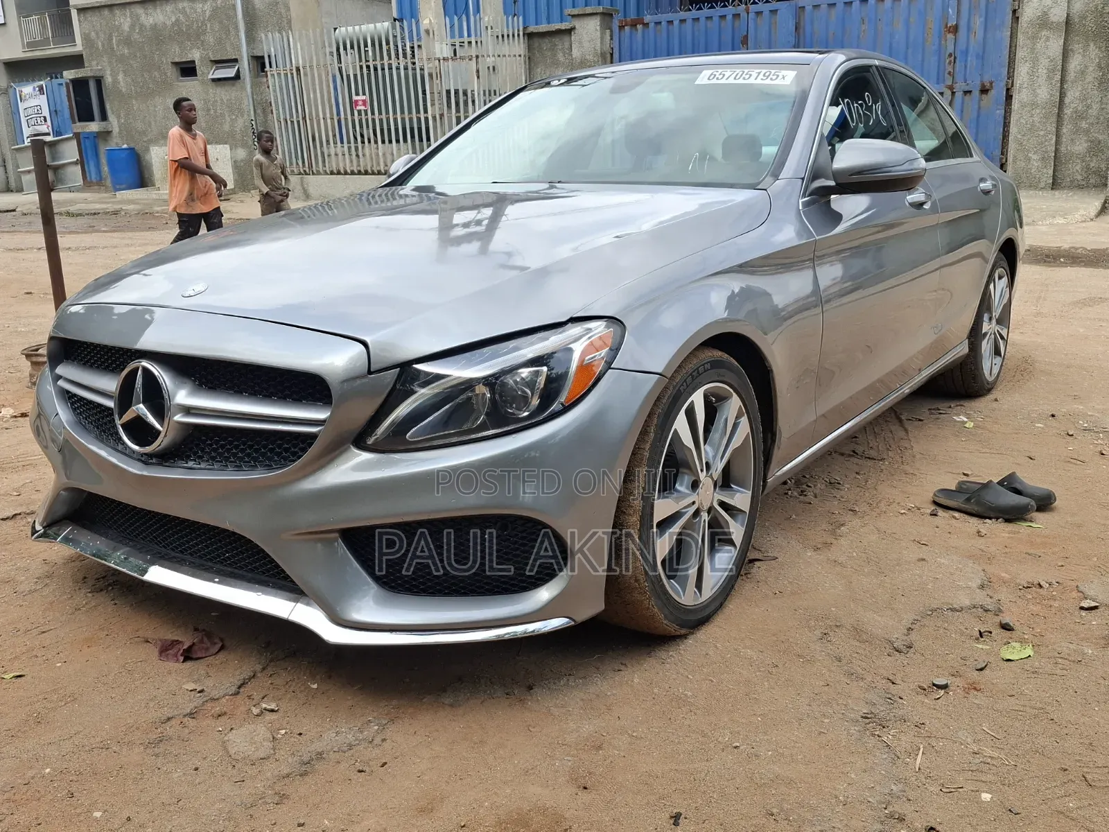 Mercedes-Benz C300 Luxury 4Matic Sedan AWD (2.0L 4cyl 7A) 2016 Gray