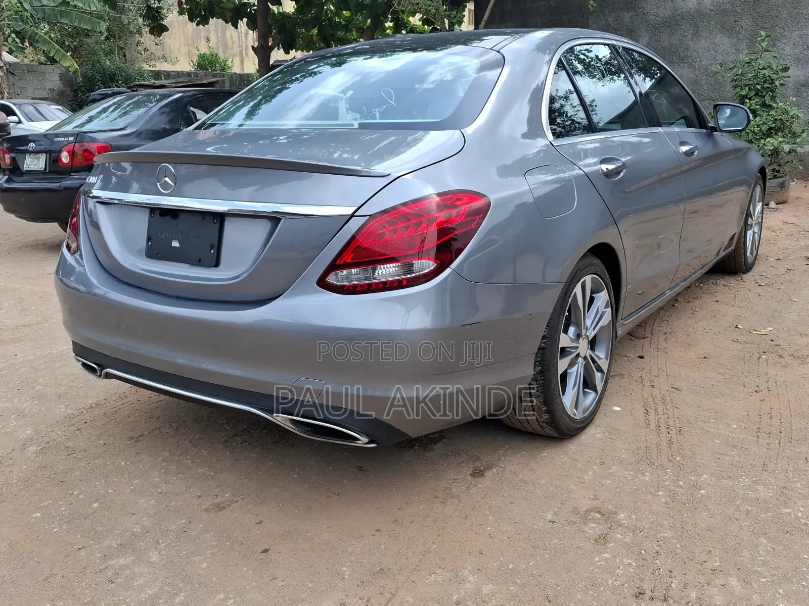 Mercedes-Benz C300 Luxury 4Matic Sedan AWD (2.0L 4cyl 7A) 2016 Gray