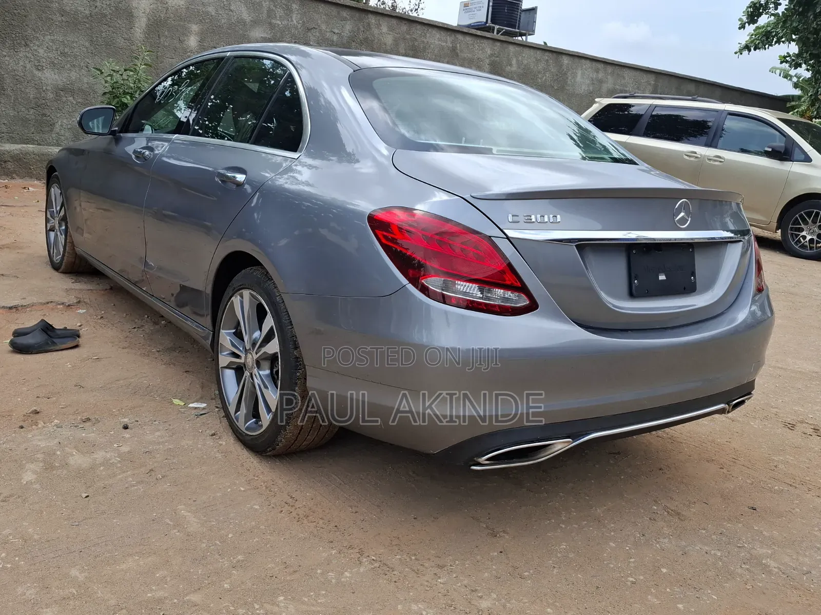 Mercedes-Benz C300 Luxury 4Matic Sedan AWD (2.0L 4cyl 7A) 2016 Gray