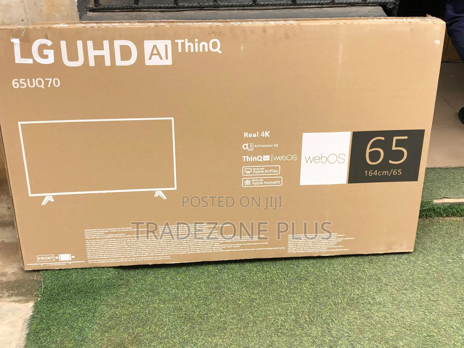 Lg 65” Cinema-Size Tv – Ready for Use