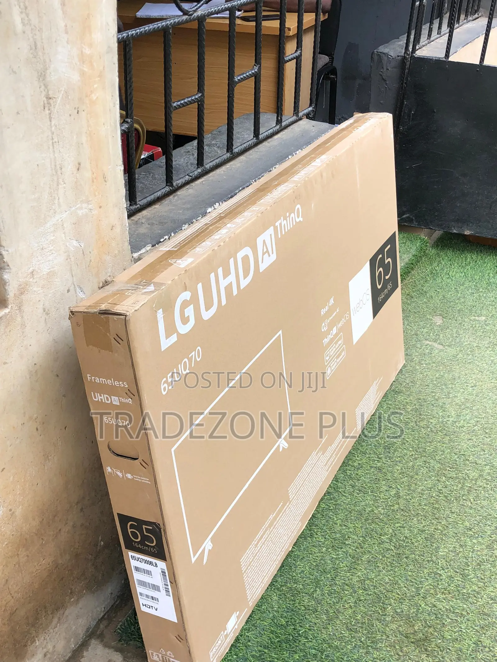 Lg 65” Cinema-Size Tv – Ready for Use