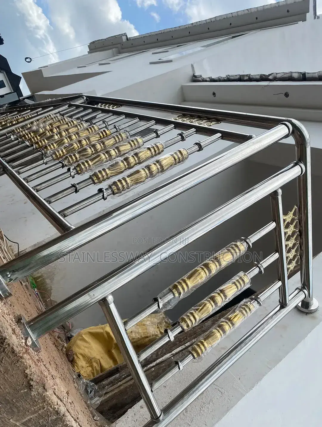 Golden Ii Staircase Stainless Handrails 403