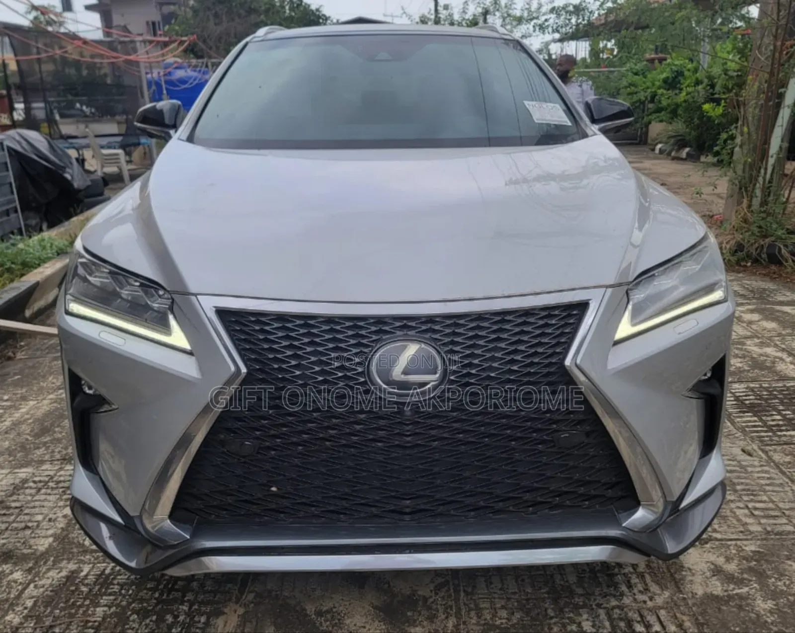 Lexus RX 350 F Sport AWD 2017 Silver