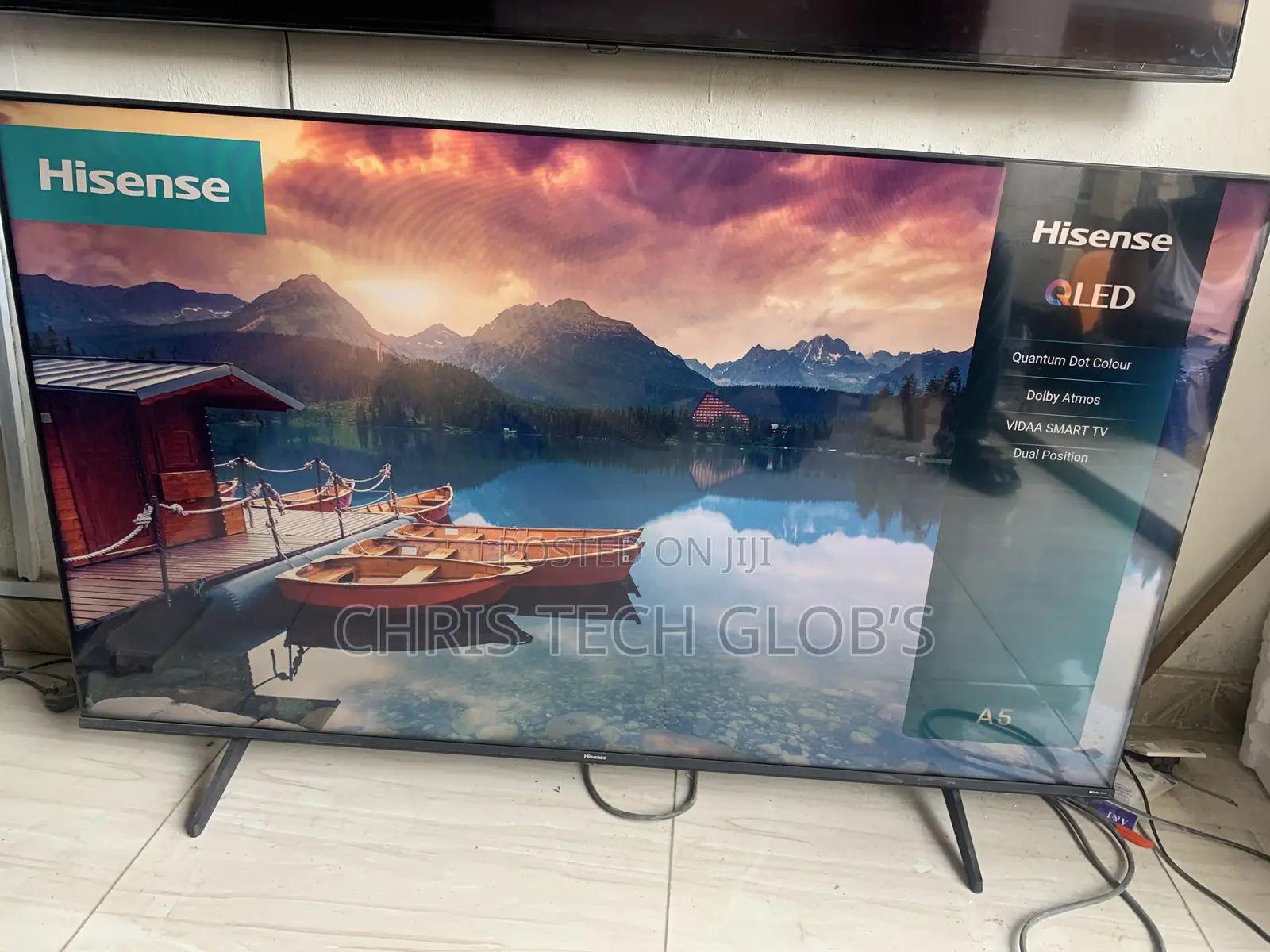 Hisense Qled 58inches Frameless Smart Tv Real Picture Quality