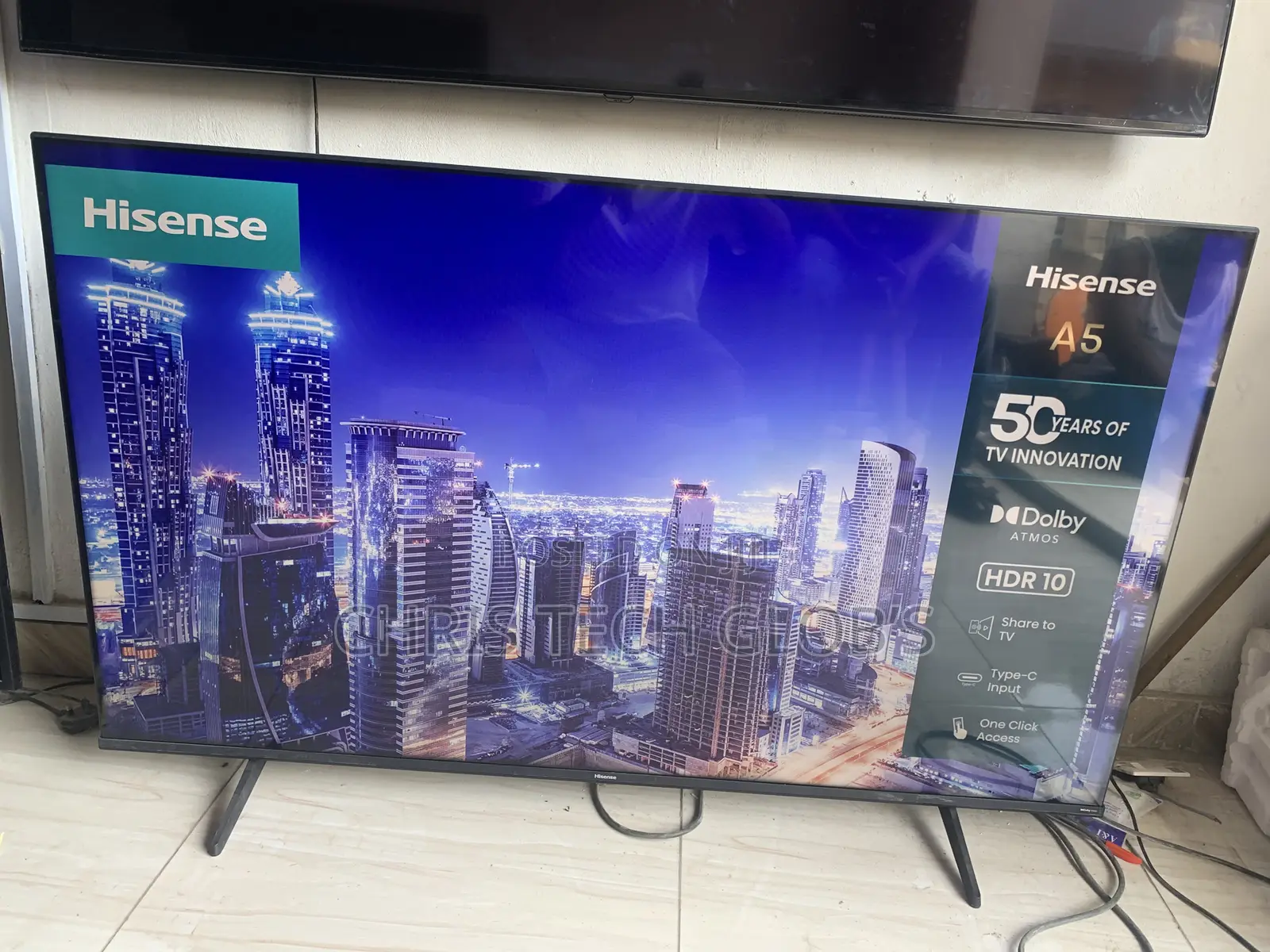 Hisense Qled 58inches Frameless Smart Tv Real Picture Quality