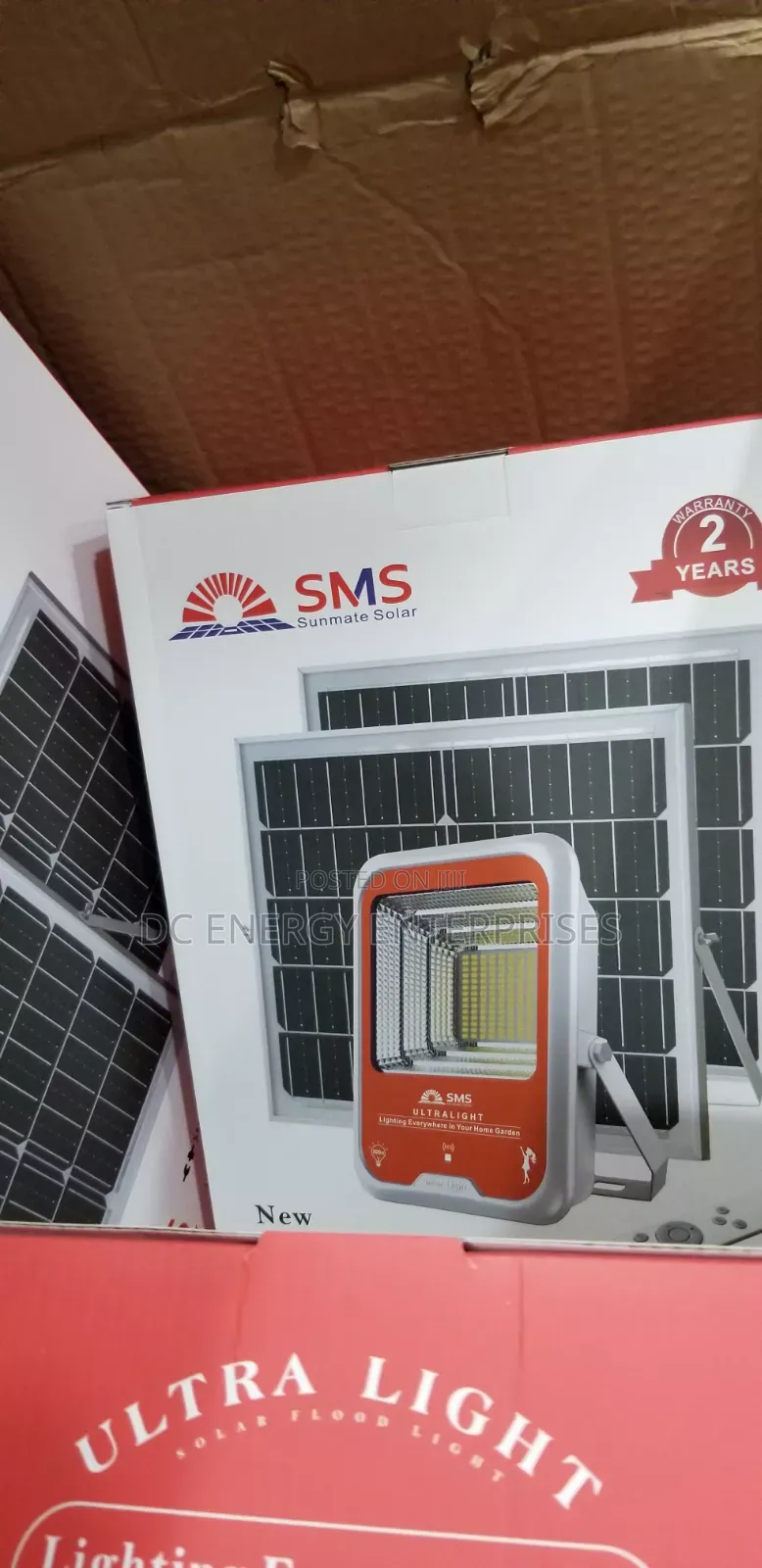 SMS 300w Solar Flood Light