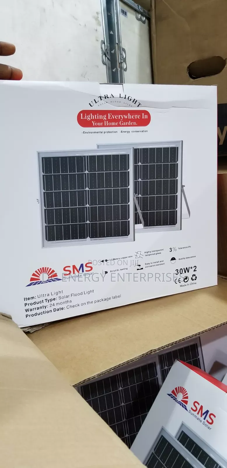 SMS 300w Solar Flood Light