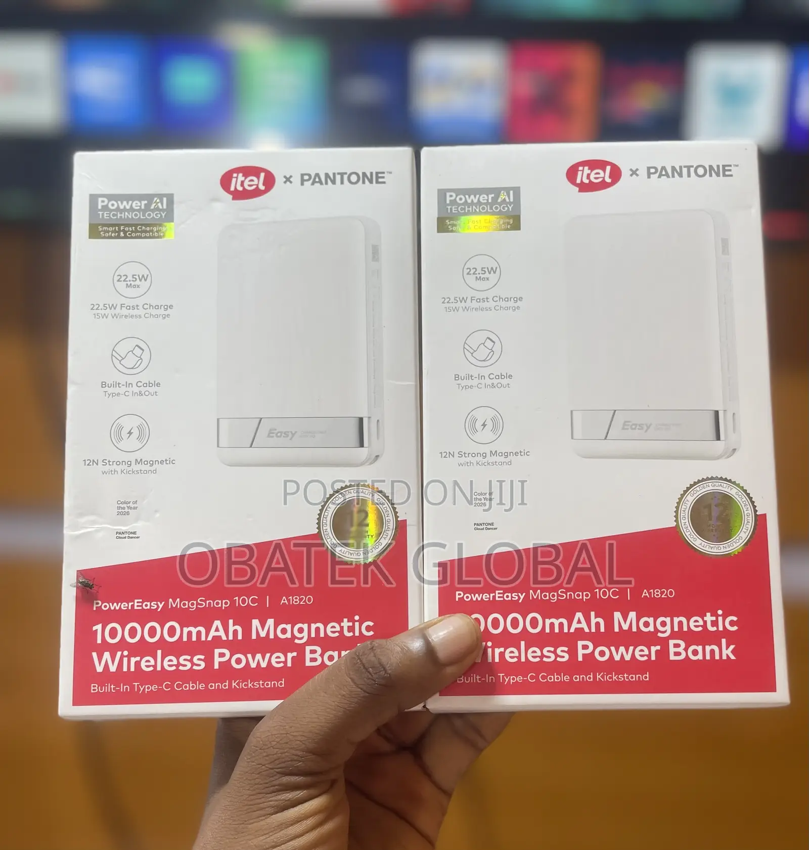 10000mah Magnetic Wireless Power Bank