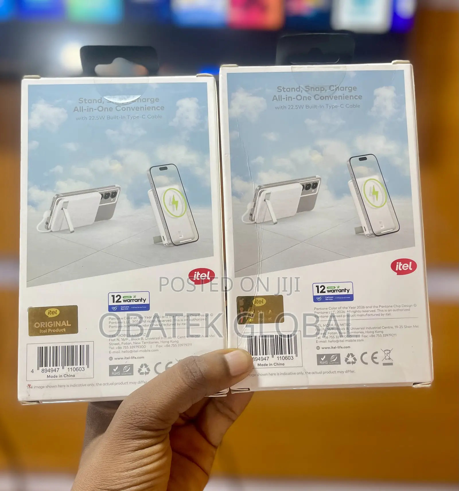 10000mah Magnetic Wireless Power Bank