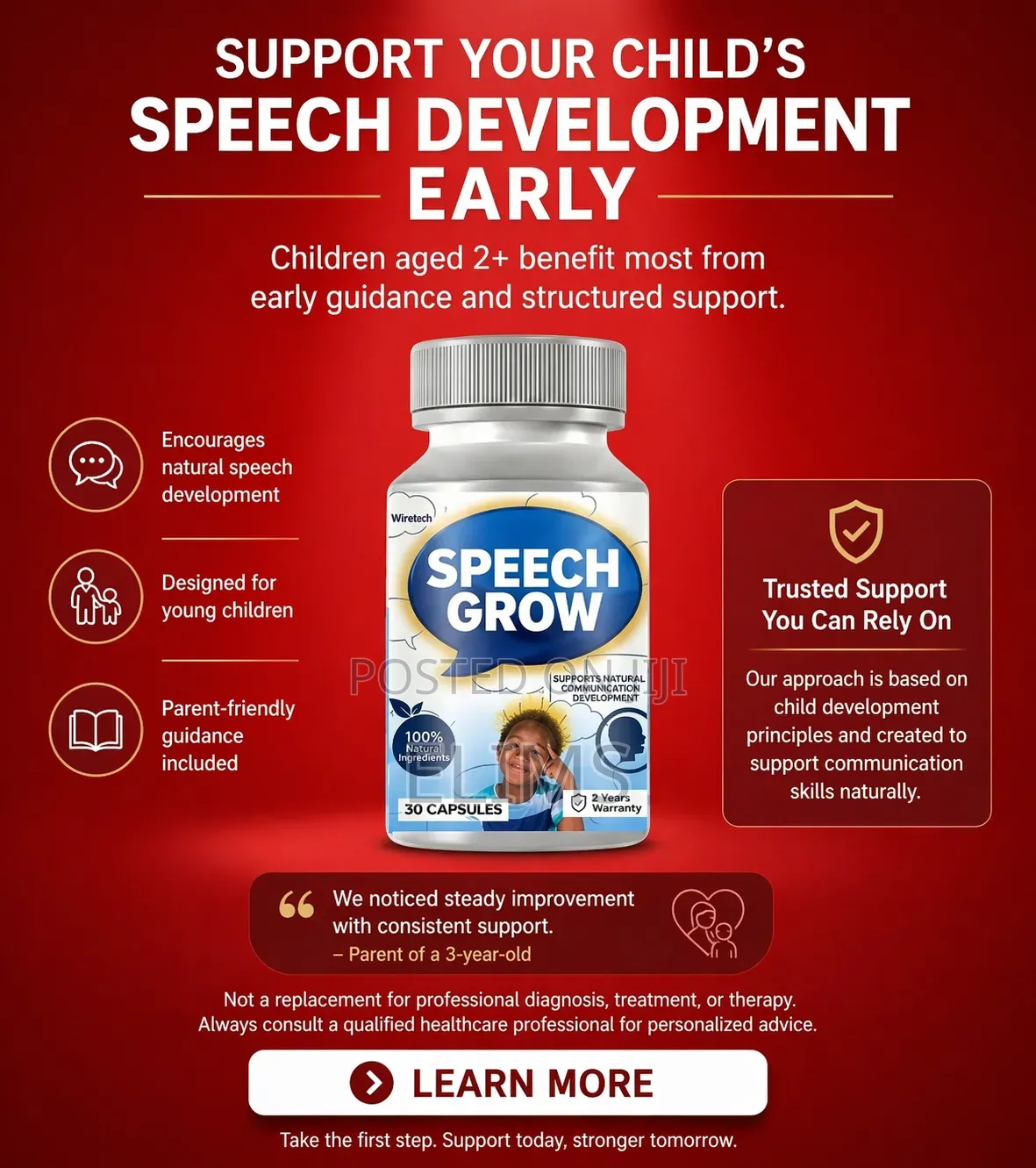 Speech Grow Supplement