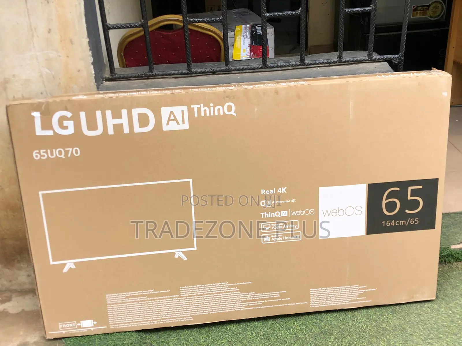Lg 65” Home Theater Screen – Sharp Output