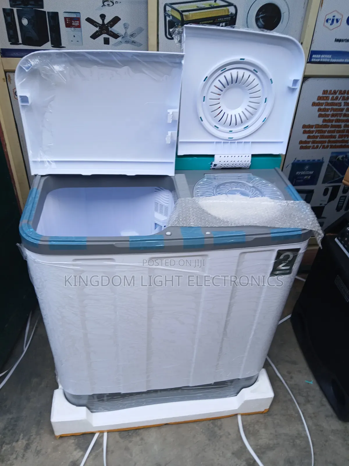 Hisense 11 Kg Top Loader Wash Spin Machine.