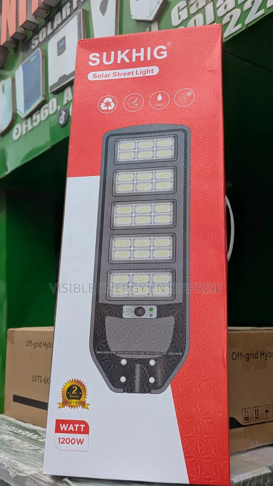 Sukhig 1200w Solar Street Light.