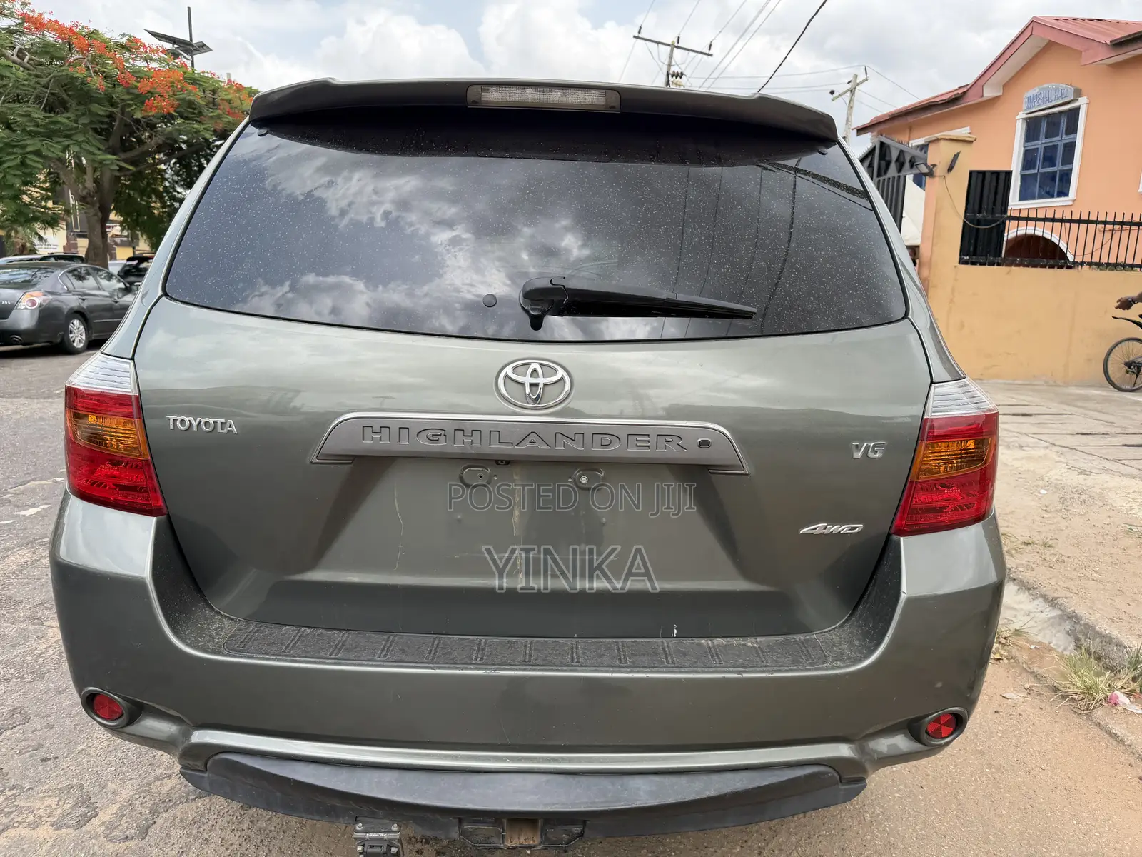 Toyota Highlander Sport 2008 Gray